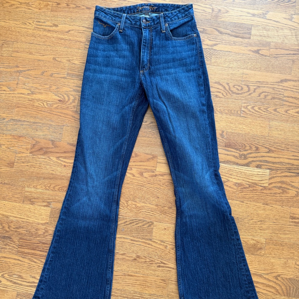 Kimes Ranch Jennifer Dark Blue Flare Jeans